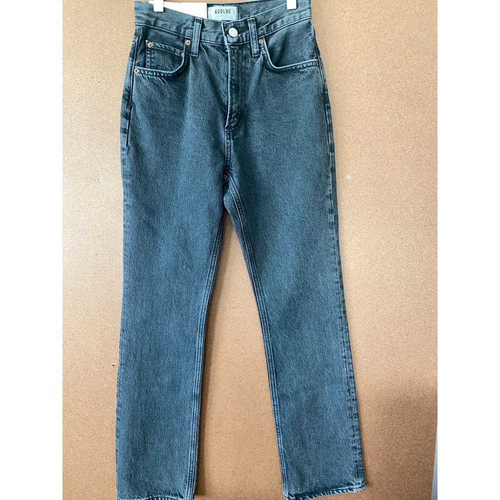 NWT AGOLDE Vintage Boot Jeans High Rise Bootcut Perco Organic Denim Size 23